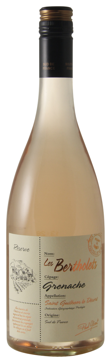Paul Albert Les Bertholets Réserve Grenache Rosé 2025