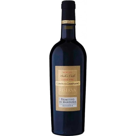 Conte di Campiano Primitivo di Manduria Riserva 2022