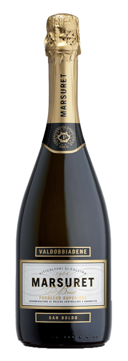 Marsuret Prosecco Superiore di Valdobbiadene DOCG Brut San Boldo NV