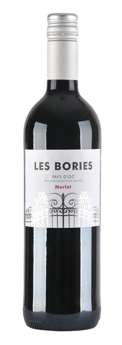 Les Bories Pays d'Oc IGP Merlot 2022