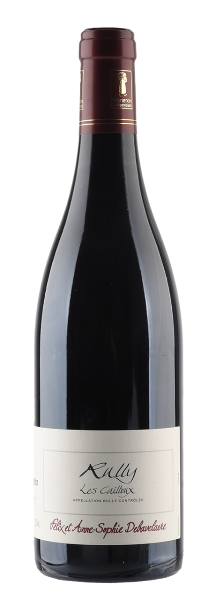 Domaine Rois Mages Rully AC Les Cailloux Pinot Noir Beschadigd etiket 2023