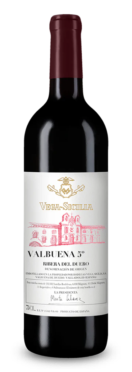 Vega Sicilia Ribera del Duero DO Valbuena 5 annos 2021