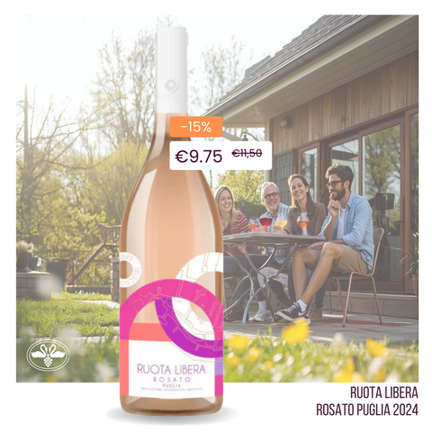 Progetto Vino Ruota Libera Rosato Puglia 2024