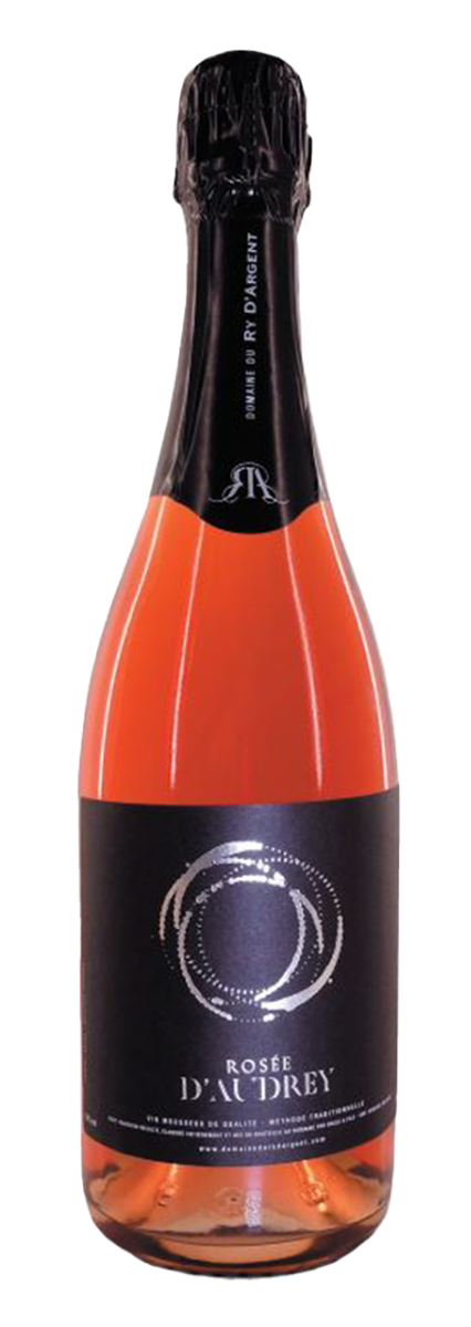 Domaine Du Ry d'Argent Vin Mousseux de Qualité de Belgique Rosée d'Audrey 2018