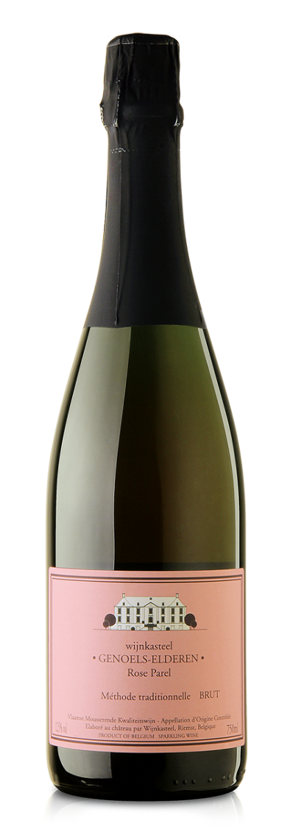 Wijnkasteel Genoels Elderen Haspengouw BOB Rosé Parel Brut Rosé 2022