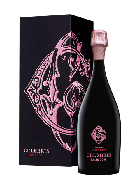 Champagne Gosset Champagne AC Celebris Rosé Brut in Giftbox 2008