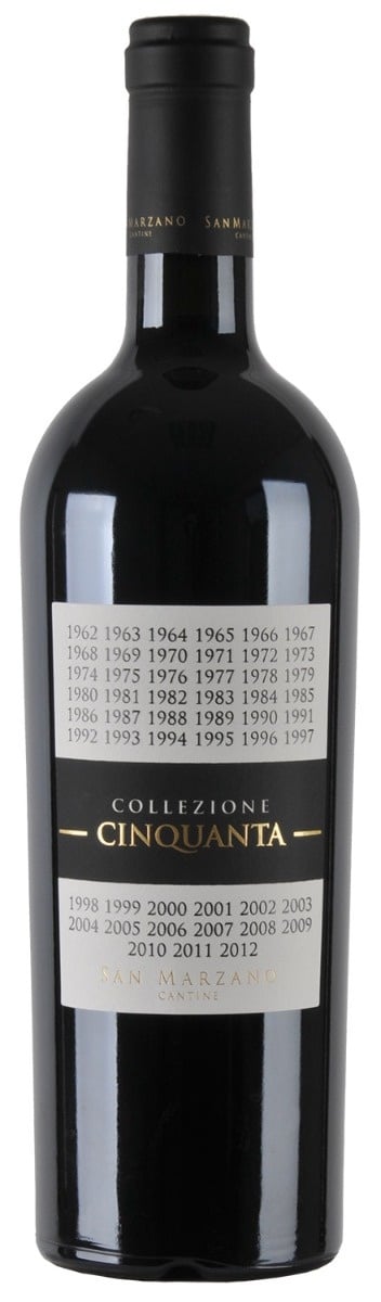 San Marzano Vino Rosso d'Italia Collezione Cinquanta + 6 2018