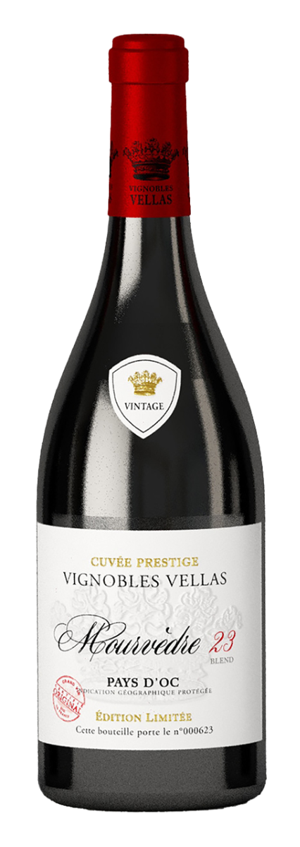 Vignobles Vellas Pays d'Oc IGP Mourvedre Blend 23 2024